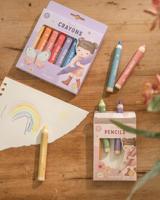 Little Dutch potloden rosa - 6st. - thumbnail