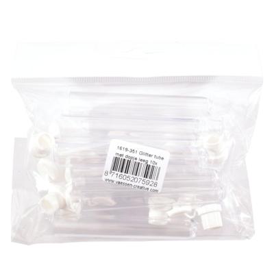 Vaessen Creative • glitter tube met dopje leeg 10pcs