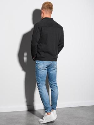 Ombre - Heren Tussenjas - Zwart - Ritszakken - SALE!