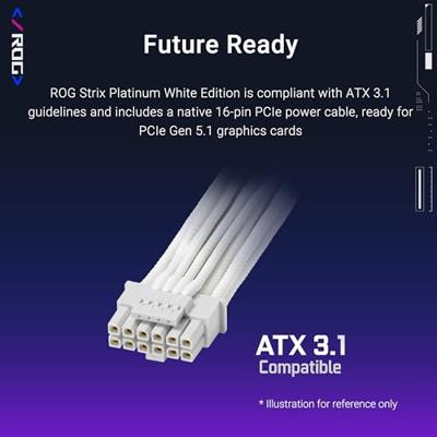 Voedingsbron Asus 90YE00W4-B0NA00 1000 W 80 PLUS Platinum - thumbnail