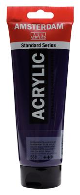 Royal Talens Amsterdam Standard Series Acrylverf Tube 250 ml - Permanentblauwviolet 568