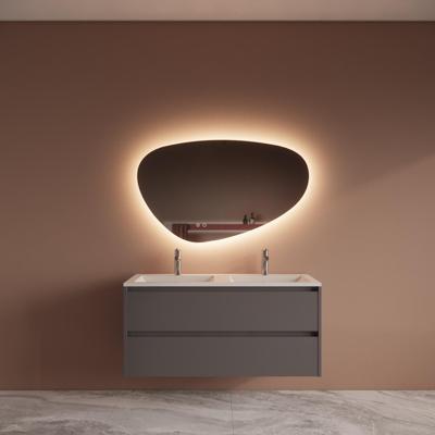 Badmeubelset BWS Riga Met Asia Wastafel Wit 120 cm Latte Boss & Wessing Badmeubelset BWS Riga Met Asia Wastafel Wit 120 cm Latte Boss & Wessing