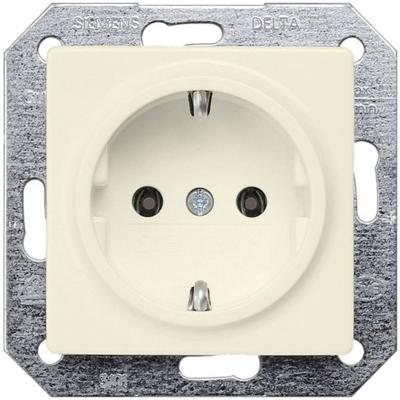 Siemens 5UB1551 Wandcontactdoos Delta Crème-wit Schakelmateriaal 1 stuk(s)