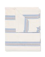 HEMA Tafelkleed XL 320x145cm katoen strepen blauw (blauw) - thumbnail