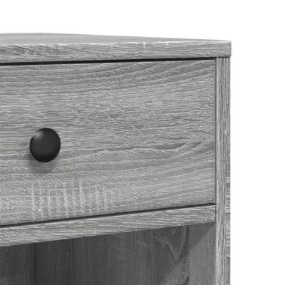 VidaXL Printerkastje met wielen 60x40x68,5 cm grijs sonoma eikenkleur VidaXL Printerkastje met wielen 60x40x68,5 cm grijs sonoma eikenkleur