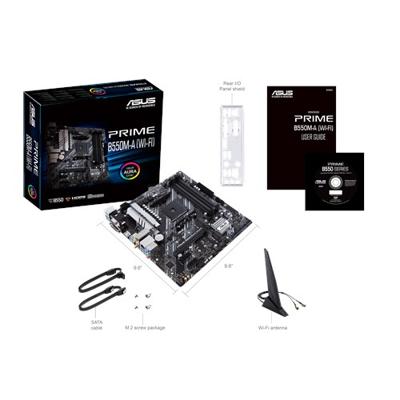 ASUS prime b550m-a socket am4 moederbord (raid, gb-lan, sound, µatx)