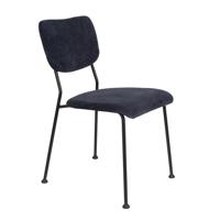 Zuiver Eetkamerstoel 'Benson' Ribstof - thumbnail