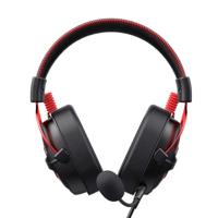 havit H2002E Pro Zwart Rood Gaming Hoofdtelefoon, 60mm Luidspreker, 3.5mm Jack, Afneembare Microfoon - thumbnail