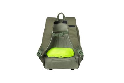 Basil b-safe backpack nordlicht - fietsrugzak - unisex - groen - 13l