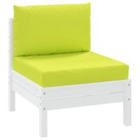 VidaXL Palletkussens 2 st oxford stof heldergroen - thumbnail