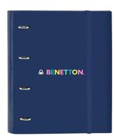 Ringmap Benetton Cool Marineblauw 27 x 32 x 3.5 cm - thumbnail