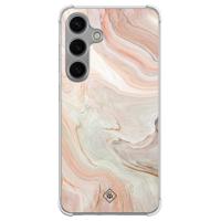 Samsung Galaxy S24 shockproof hoesje - Marmer waves - thumbnail