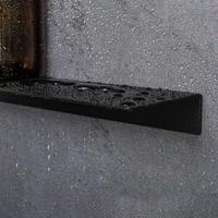 Saqu Aqua doucherek 33x9,5x3,5cm mat zwart - thumbnail