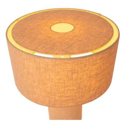 Lucide LEEROY - Tafellamp - 1xE27 - Taupe