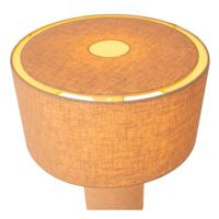 Lucide LEEROY - Tafellamp - 1xE27 - Taupe - thumbnail