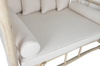 Solstol Home ESPRIT Wit Natuurlijk - thumbnail