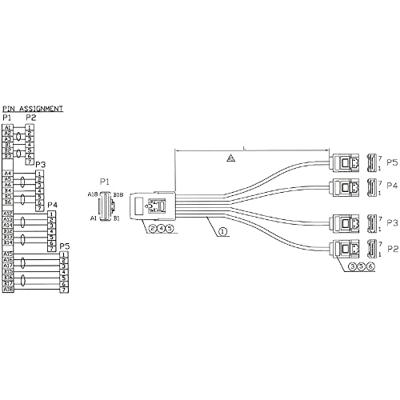 InLine 27620A SATA-kabel InLine 27620A SATA-kabel
