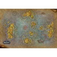 Poster World of Warcraft Map 91,5x61cm - thumbnail