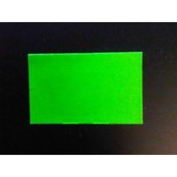 Etiket 2616 recht fluor groen afneembaar - thumbnail