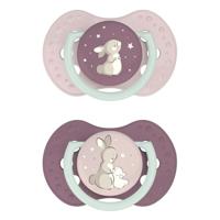 Difrax LOVI Dynamic Pacifier 0-3 Months - Girl - thumbnail