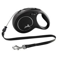 Flexi Producten/ rollijn new classic band zwart m5 meter tot 25kg - thumbnail
