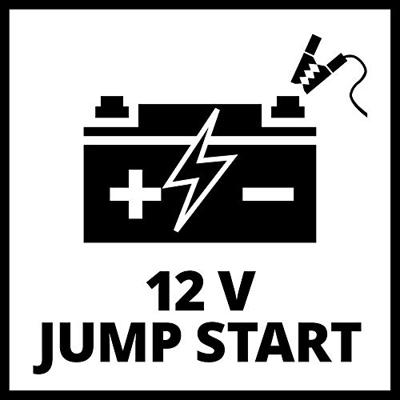 Einhell Snelstartsysteem CE-JS 18 1091531 Starthulpstroom: 300 A 2x USB-contact, Laadtoestandweergave - thumbnail