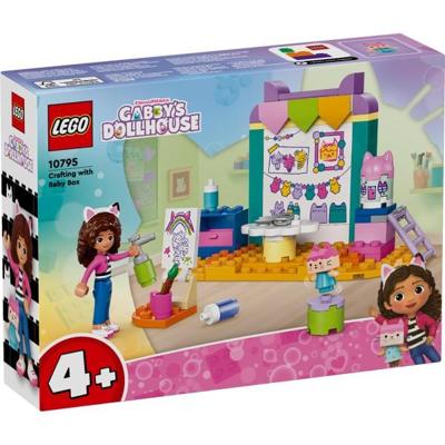 LEGO gabby&apos;s poppenhuis 10795 knutselen met babykitty