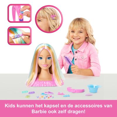 Barbie kappop + accessoires