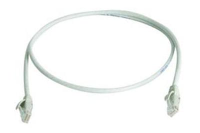 Telegärtner 100009270 RJ45 Netwerkkabel, patchkabel CAT 6 U/UTP 25.00 m Grijs Vlambestendig, Halogeenvrij 1 stuk(s)