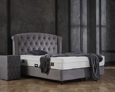 Dreamhouse - Aurora Boxspring met opbergruimte - Antraciet - 180 x 200 / zonder montage