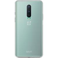 Azuri TPU OnePlus 8 Back Cover Transparant - thumbnail