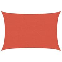 VidaXL Zonnezeil 160 g/m² 2,5x4 m hdpe terracottakleurig - thumbnail