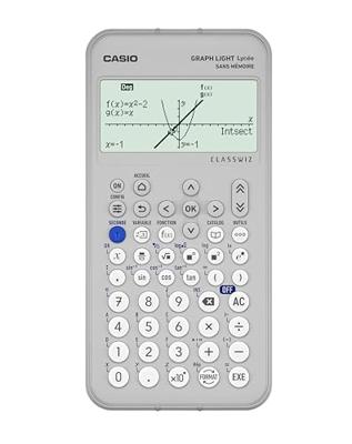 Wetenschappelijke rekenmachine Casio Graph Light Grijs
