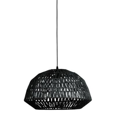 WOOOD Hanglamp 'Kace' Jute, kleur Zwart