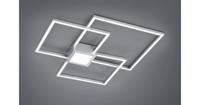 Trio Vierkante plafondlampHydra 65cm grijs - 676210407 - thumbnail