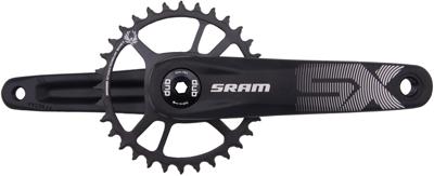 SRAM crankstel "sx eagle" crankset force axs dub 32t 170mm SRAM crankstel "sx eagle" crankset force axs dub 32t 170mm