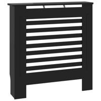 VidaXL Radiatorombouw 78 cm mdf zwart - thumbnail