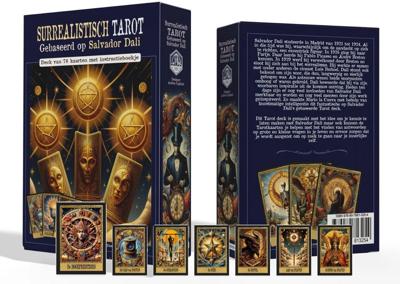 Surrealistisch Tarot Deck - Salvador Dalí - 78 Kaarten + Instructieboekje