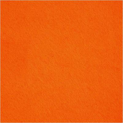 Creativ Company Hobbyvilt, vel 42x60 cm, dikte 3 mm, oranje, 1 vel