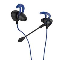 uRage Gaming headset SoundZ 210 inch in-ear, zwart-blauw, 3,5 mm in-ear full-stereo headset, geïntegreerde kabelafstandsbediening, afneembare microfoonarm - thumbnail