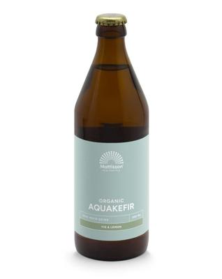 Mattisson Aquakefir fig & lemon waterkefir vijg & limoen bio 500 Milliliter