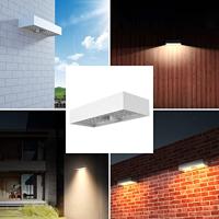 Wandlamp Velamp TEGEL Wit Polycarbonaat 6 W 800 lm (4000 K) - thumbnail