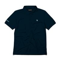 Herenpolo met Korte Mouwen Bobroff Navy Maat XXXL - thumbnail