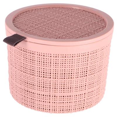 Curver Jute opbergmand rond 2 liter rose dawn