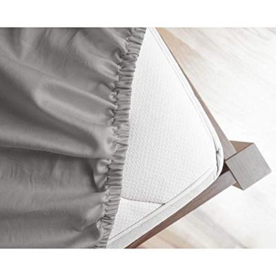 Primaviera Deluxe Satijnen Hoeslaken Taupe 70 x 200