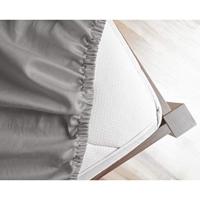 Primaviera Deluxe Satijnen Hoeslaken Taupe 70 x 200 - thumbnail