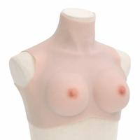 VidaXL Borstprothese d-cup silicone kaukasisch - thumbnail