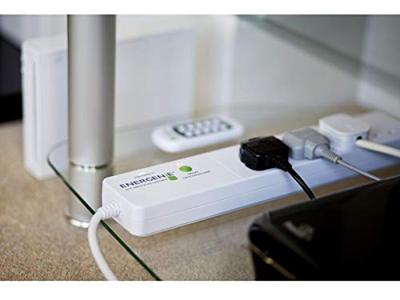 Energenie Trailing bende met vier radiogestuurde overspanningsbeveiligde stopcontacten