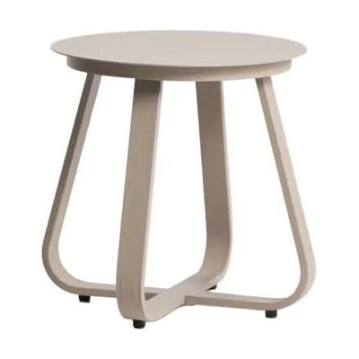 Kave Home Tamaris bijzettafel Ø48 cm Taupe