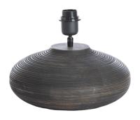 Light & Living Tafellamp 'Khomai' Mangohout, 23cm (excl. kap) - thumbnail